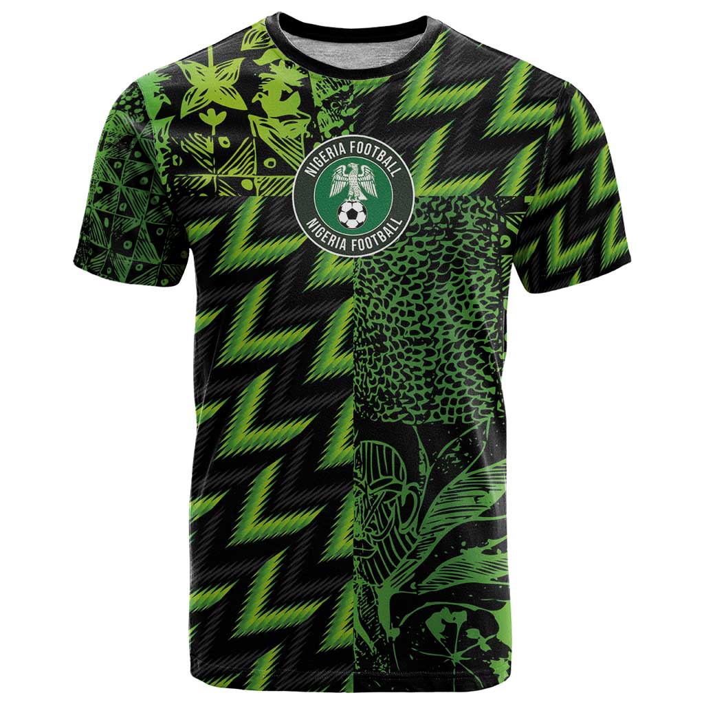Custom Nigeria Football T Shirt Super Eagles Champions - Wonder Print Shop