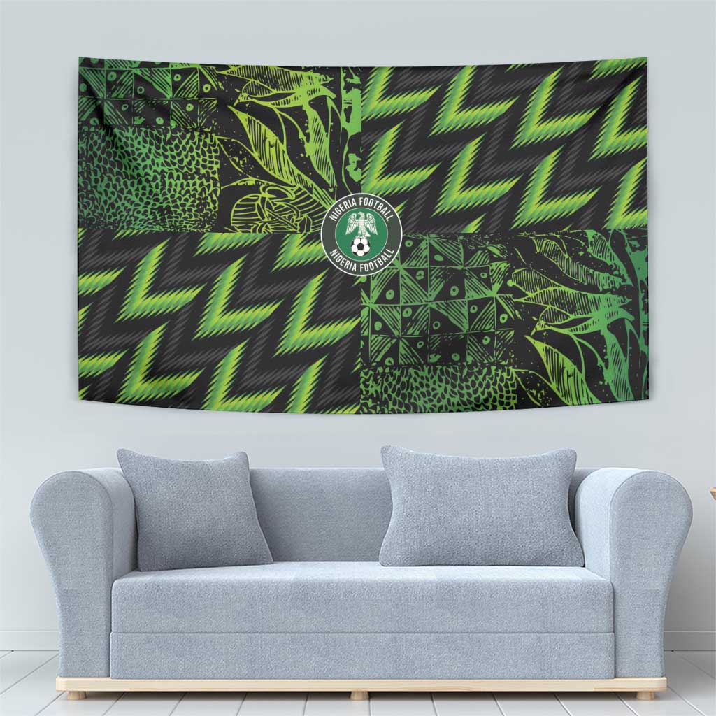 Nigeria Football Tapestry Super Eagles Champions - Wonder Print Shop