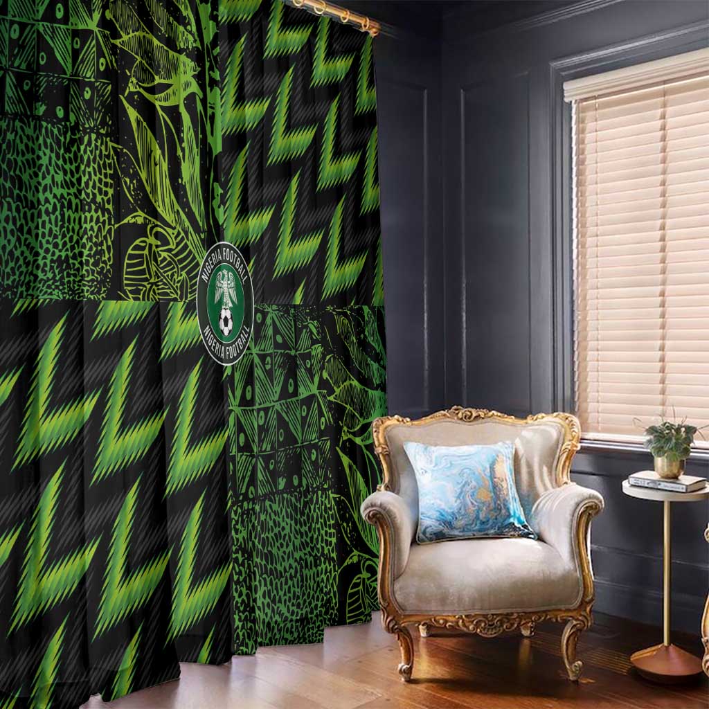Nigeria Football Window Curtain Super Eagles Champions - Wonder Print Shop