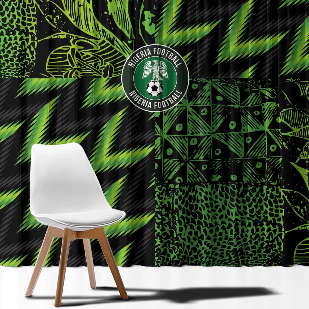 Nigeria Football Window Curtain Super Eagles Champions - Wonder Print Shop