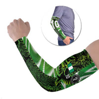 Custom Nigeria Football Arm Sleeves Super Eagles Spirit - Wonder Print Shop