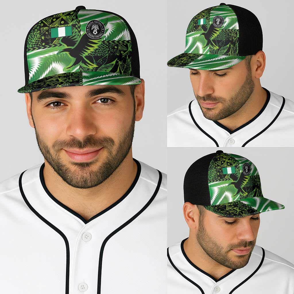 Nigeria Football Baseball Net Cap Super Eagles Spirit - Wonder Print Shop