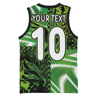 Custom Nigeria Football Basketball Jersey Super Eagles Spirit - Wonder Print Shop