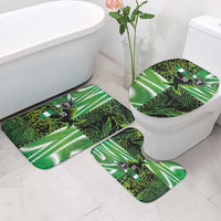Custom Nigeria Football Bathroom Set Super Eagles Spirit - Wonder Print Shop