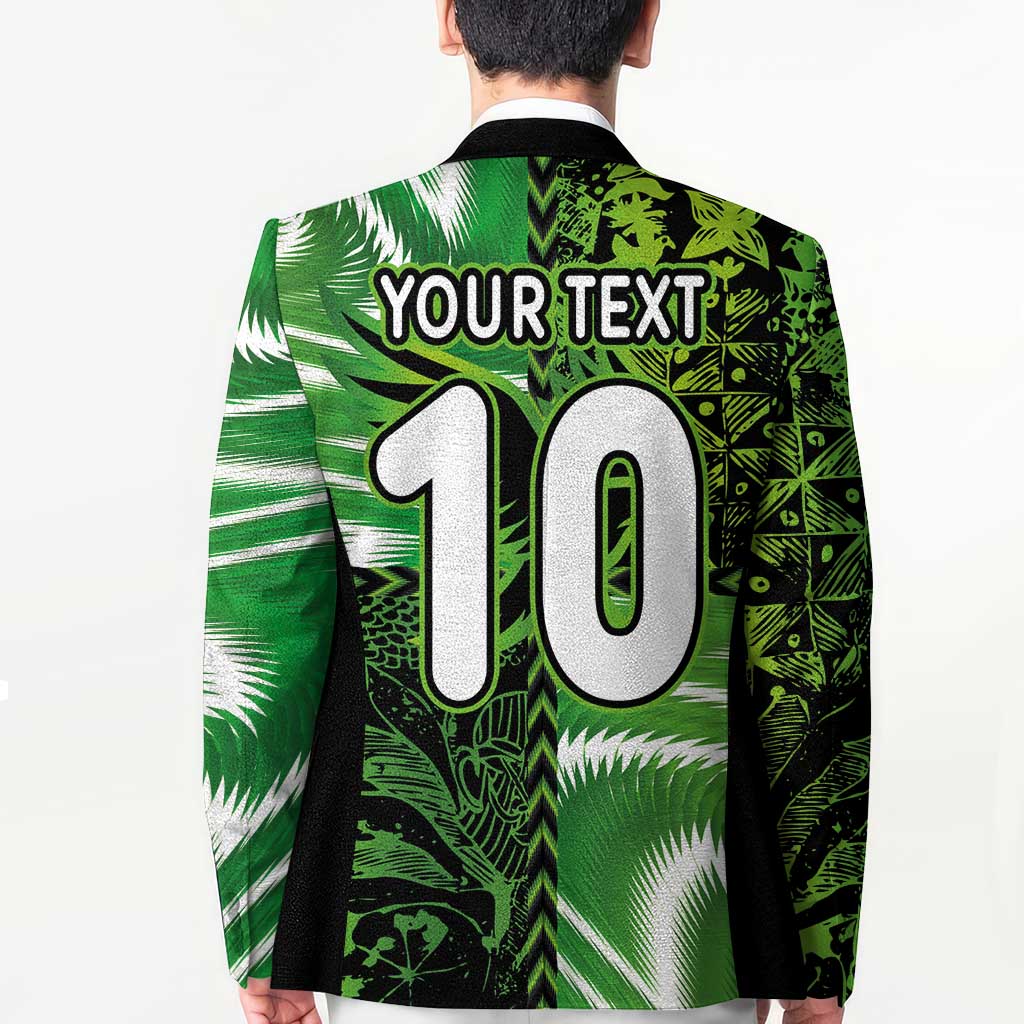 Custom Nigeria Football Blazer Super Eagles Spirit - Wonder Print Shop