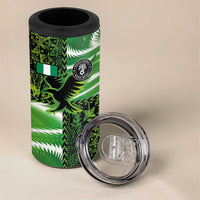 Custom Nigeria Football 4 in 1 Can Cooler Tumbler Super Eagles Spirit - Wonder Print Shop