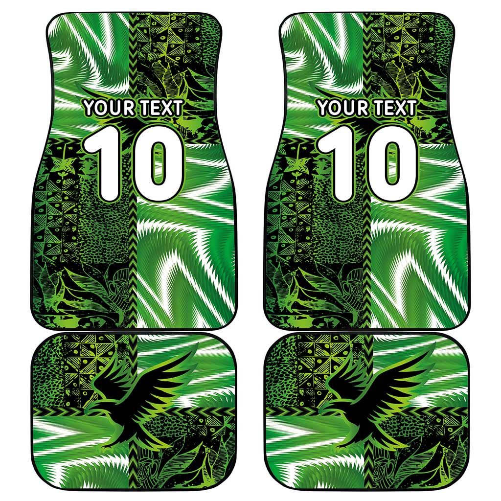 Custom Nigeria Football Car Mats Super Eagles Spirit - Wonder Print Shop