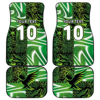 Custom Nigeria Football Car Mats Super Eagles Spirit - Wonder Print Shop