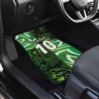 Custom Nigeria Football Car Mats Super Eagles Spirit - Wonder Print Shop