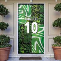 Custom Nigeria Football Door Cover Super Eagles Spirit - Wonder Print Shop