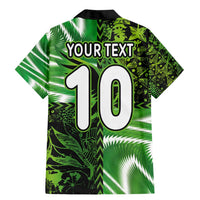 Custom Nigeria Football Family Matching Mermaid Dress and Hawaiian Shirt Super Eagles Spirit - Wonder Print Shop