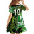 Custom Nigeria Football Family Matching Off Shoulder Maxi Dress and Hawaiian Shirt Super Eagles Spirit - Wonder Print Shop