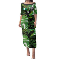 Custom Nigeria Football Family Matching Puletasi and Hawaiian Shirt Super Eagles Spirit - Wonder Print Shop