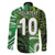 Custom Nigeria Football Family Matching Tank Maxi Dress and Hawaiian Shirt Super Eagles Spirit - Wonder Print Shop