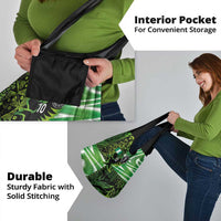 Custom Nigeria Football Grocery Bag Super Eagles Spirit - Wonder Print Shop