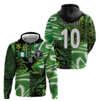 Custom Nigeria Football Hoodie Super Eagles Spirit - Wonder Print Shop