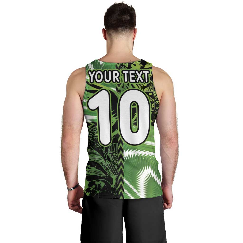 Custom Nigeria Football Men Tank Top Super Eagles Spirit - Wonder Print Shop