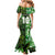 Custom Nigeria Football Mermaid Dress Super Eagles Spirit - Wonder Print Shop