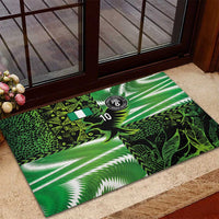 Custom Nigeria Football Rubber Doormat Super Eagles Spirit - Wonder Print Shop