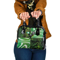 Custom Nigeria Football Shoulder Handbag Super Eagles Spirit - Wonder Print Shop