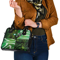 Custom Nigeria Football Shoulder Handbag Super Eagles Spirit - Wonder Print Shop