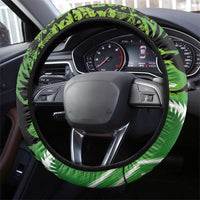 Nigeria Football Steering Wheel Cover Super Eagles Spirit - Wonder Print Shop