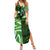 Custom Nigeria Football Summer Maxi Dress Super Eagles Spirit - Wonder Print Shop