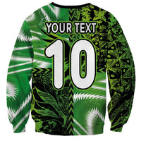 Custom Nigeria Football Sweatshirt Super Eagles Spirit - Wonder Print Shop