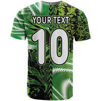 Custom Nigeria Football T Shirt Super Eagles Spirit - Wonder Print Shop