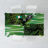 Custom Nigeria Football Tablecloth Super Eagles Spirit - Wonder Print Shop
