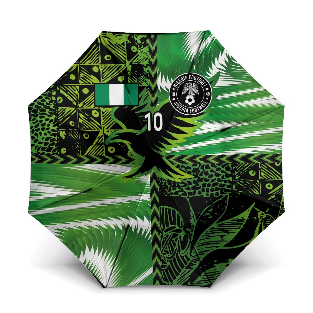 Custom Nigeria Football Umbrella Super Eagles Spirit - Wonder Print Shop