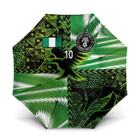 Custom Nigeria Football Umbrella Super Eagles Spirit - Wonder Print Shop