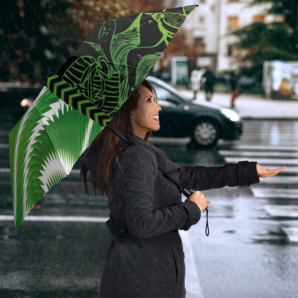 Custom Nigeria Football Umbrella Super Eagles Spirit - Wonder Print Shop