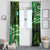 Custom Nigeria Football Window Curtain Super Eagles Spirit - Wonder Print Shop