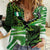 Custom Nigeria Football Women Casual Shirt Super Eagles Spirit - Wonder Print Shop