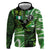 Custom Nigeria Football Zip Hoodie Super Eagles Spirit - Wonder Print Shop