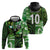 Custom Nigeria Football Zip Hoodie Super Eagles Spirit - Wonder Print Shop