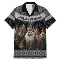 13 Yule Lads Iceland Christmas Family Matching Mermaid Dress and Hawaiian Shirt Jolasveinar and Nordic Traditional Pattern - Wonder Print Shop