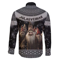 13 Yule Lads Iceland Christmas Family Matching Puletasi and Hawaiian Shirt Jolasveinar and Nordic Traditional Pattern - Wonder Print Shop