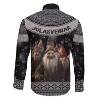 13 Yule Lads Iceland Christmas Family Matching Short Sleeve Bodycon Dress and Hawaiian Shirt Jolasveinar and Nordic Traditional Pattern - Wonder Print Shop