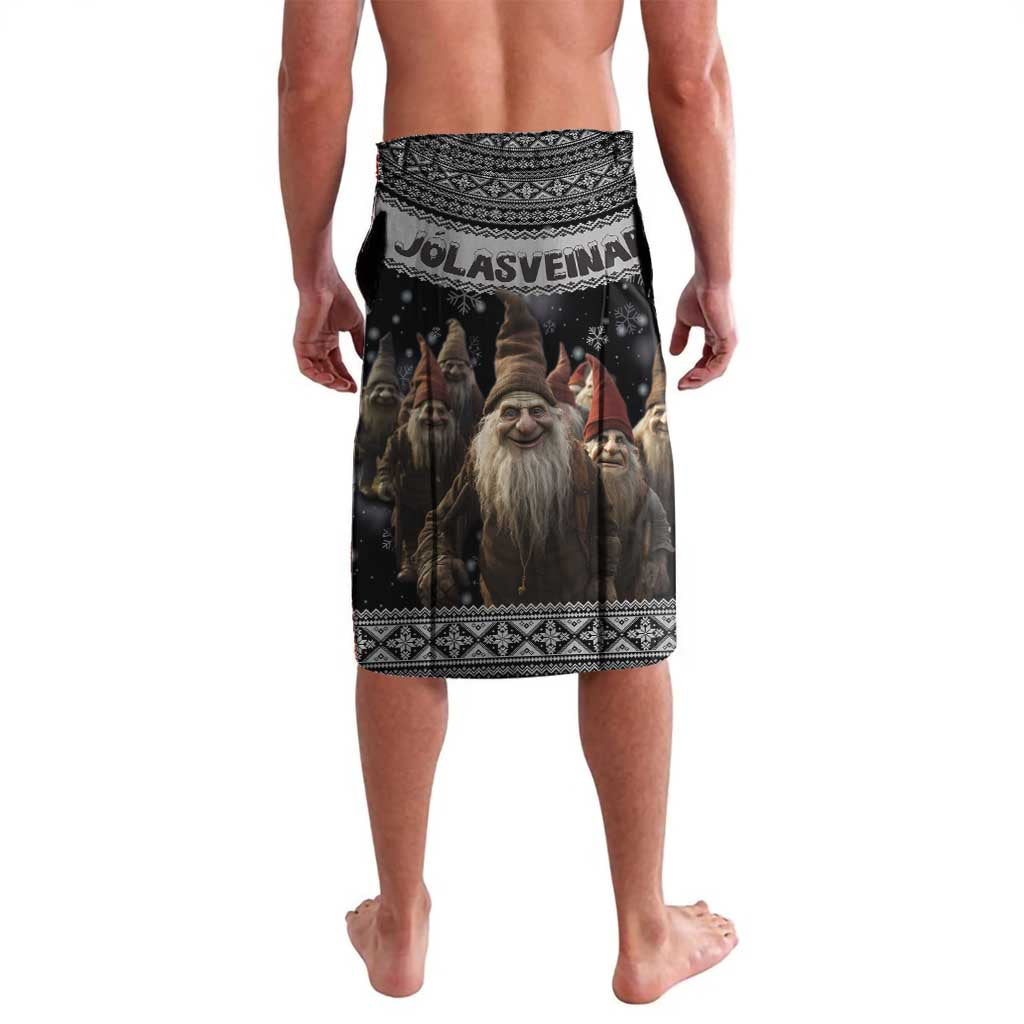 13 Yule Lads Iceland Christmas Lavalava Jolasveinar and Nordic Traditional Pattern - Wonder Print Shop