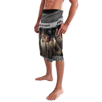 13 Yule Lads Iceland Christmas Lavalava Jolasveinar and Nordic Traditional Pattern - Wonder Print Shop