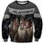 13 Yule Lads Iceland Christmas Sweatshirt Jolasveinar and Nordic Traditional Pattern - Wonder Print Shop