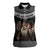 13 Yule Lads Iceland Christmas Women Sleeveless Polo Shirt Jolasveinar and Nordic Traditional Pattern - Wonder Print Shop