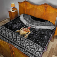 Iceland Kertasnikir Christmas Quilt Candle Beggar and Nordic Traditional Pattern - Wonder Print Shop