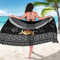 Iceland Kertasnikir Christmas Sarong Candle Beggar and Nordic Traditional Pattern - Wonder Print Shop