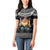 Iceland Kertasnikir Christmas Women Polo Shirt Candle Beggar and Nordic Traditional Pattern - Wonder Print Shop