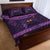 Iceland Jolakotturinn Christmas Quilt Bed Set Yule Cat and Nordic Traditional Pattern - Wonder Print Shop