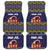 Scandinavian Yule Goat Christmas Car Mats with Scandinavian Folk Pattern Style - Wonder Print Shop