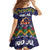 Scandinavian Yule Goat Christmas Family Matching Mermaid Dress and Hawaiian Shirt with Scandinavian Folk Pattern Style - Wonder Print Shop